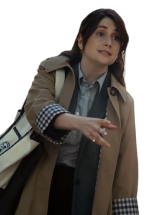 Katie Holmes Rooster Trench Coat - Image 2